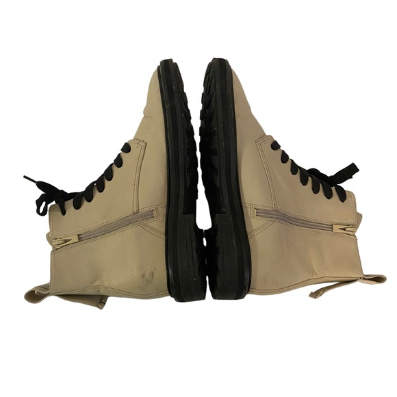 Via Spiga Kinley Combat Lace Up Boots Size 8/38 - Picture 7 of 11